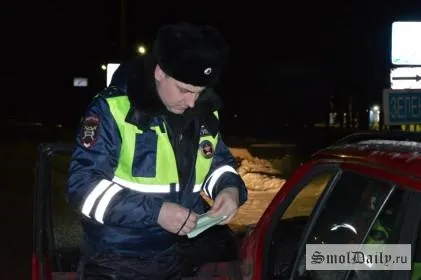 Житель Починка стал фигурантом дела о нападении на инспекторов ДПС