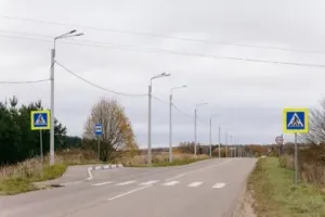 В Смоленской области осветили 25 дорожных участков