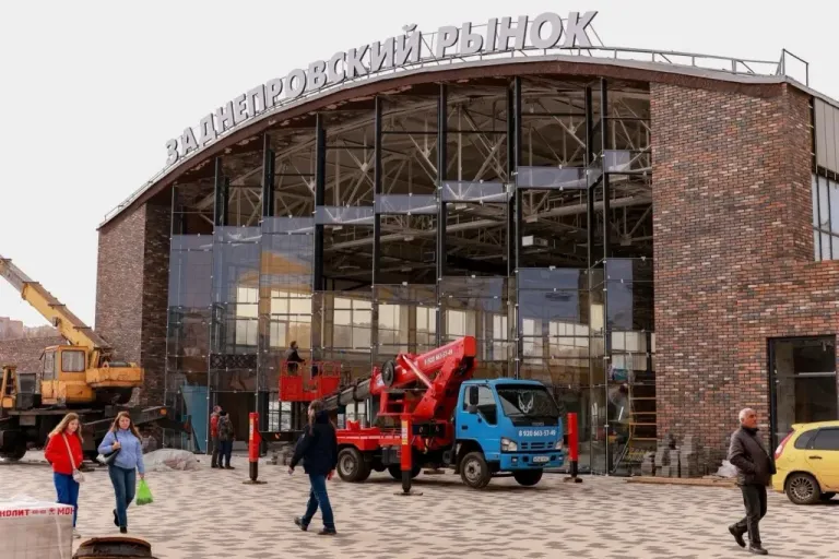 Заднепровский рынок в Смоленске откроется к концу ноября